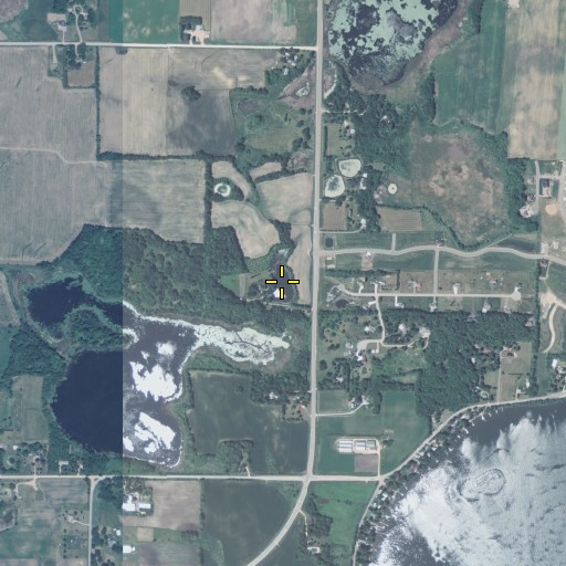 Aerial/Satellite Image of Jim Vallez Fish Pond Dam, MN