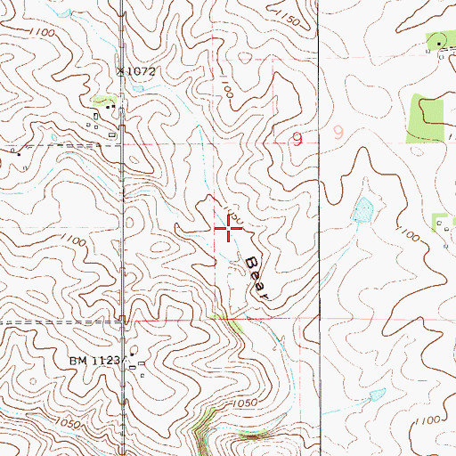 Topographic Map of Structure S-22B Dam, MN