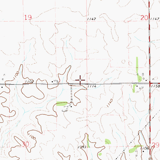 Topographic Map of Wilmer Schmidt Dam, MN