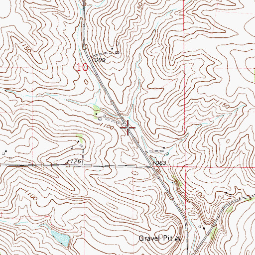 Topographic Map of Lower 7 Group Structure Number 1 Dam, MN