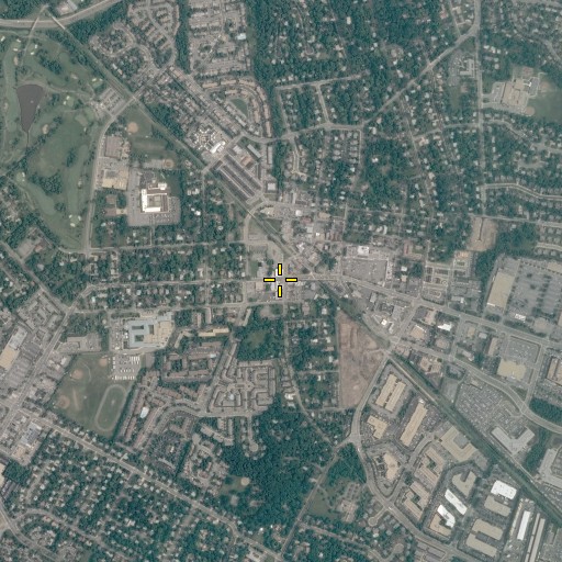 Aerial/Satellite Image of Herndon Historic District, VA