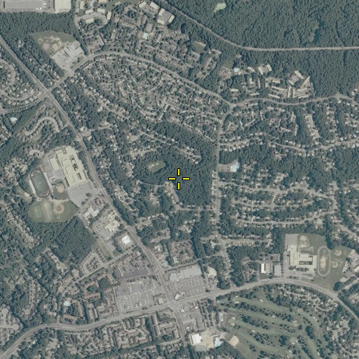 Aerial/Satellite Image of Cardinal Forest Park, VA