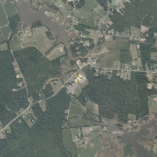 Aerial/Satellite Image of Achilles Elementary School, VA
