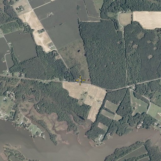 Aerial/Satellite Image of Norwood Cemetery, VA