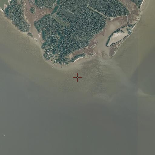 Aerial/Satellite Image of Towles Point Bar, VA