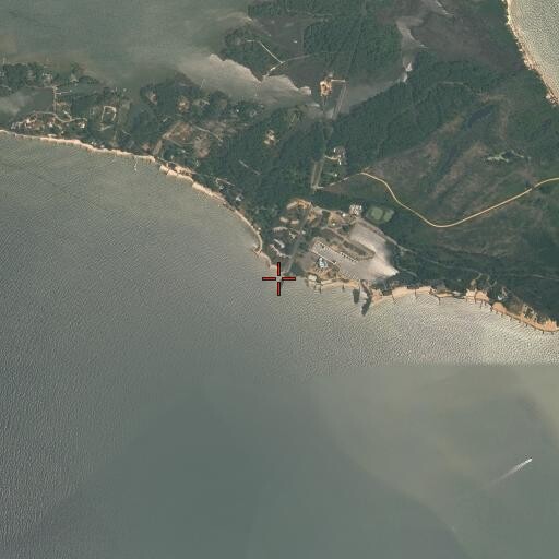 Aerial/Satellite Image of Windmill Point Landing, VA