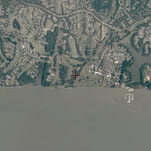 Aerial/Satellite Image of Moody Pond, VA