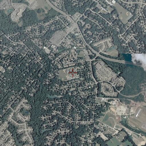 Aerial/Satellite Image of Rawls Byrd Elementary School, VA