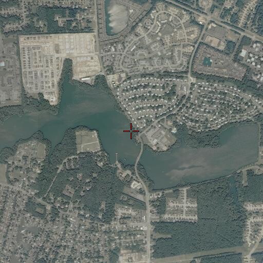 Aerial/Satellite Image of Big Bethel Church (historical), VA