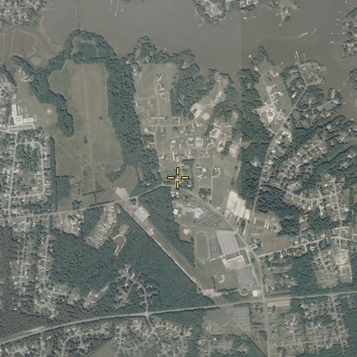Aerial/Satellite Image of Charles Church Christian Life Center, VA
