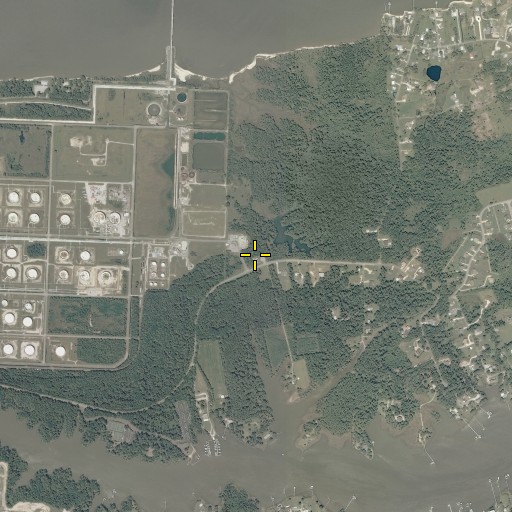 Aerial/Satellite Image of Dandy Church, VA