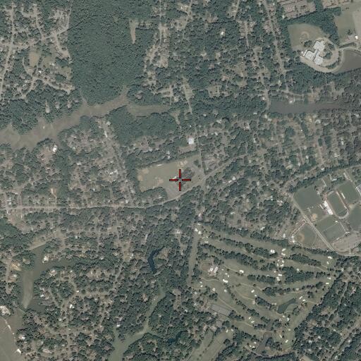Aerial/Satellite Image of Hidenwood Elementary School, VA