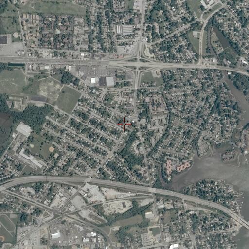 Aerial/Satellite Image of Bethel Christian Church, VA