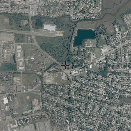 Aerial/Satellite Image of Wesley United Methodist Church, VA