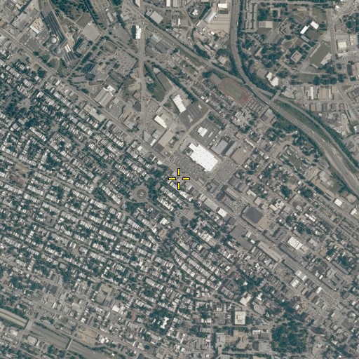 Aerial/Satellite Image of Saunders Post Office, VA