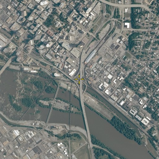 Aerial/Satellite Image of Interchange 74A, VA