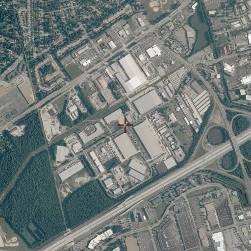 Aerial/Satellite Image of Greenbrier Industrial Park, VA