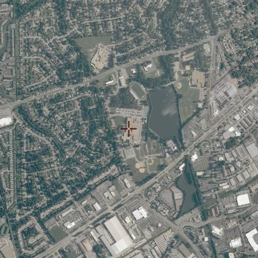 Aerial/Satellite Image of Indian River High School, VA