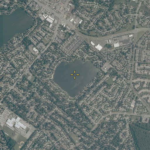 Aerial/Satellite Image of Lake Christopher, VA