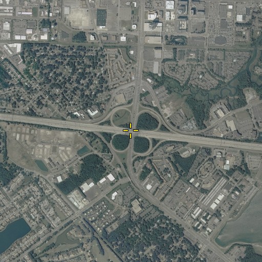 Aerial/Satellite Image of Interchange 3, VA