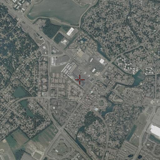 Aerial/Satellite Image of Timberlake Shopping Center, VA