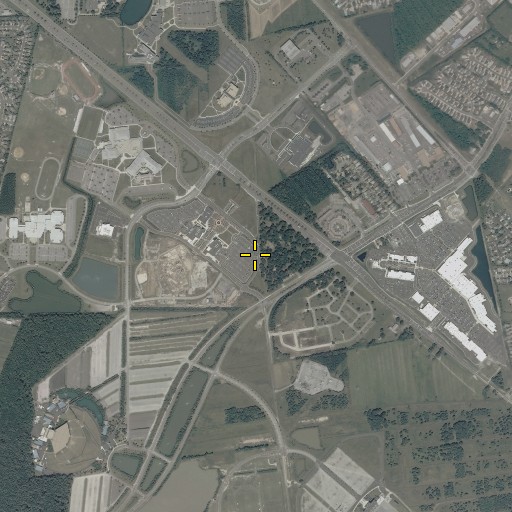 Aerial/Satellite Image of Princess Anne Park, VA