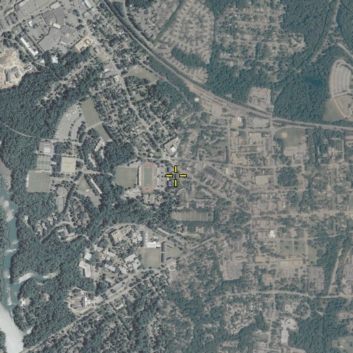 Aerial/Satellite Image of Bryan Hall, VA