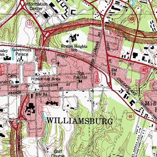 Topographic Map of Jones Family Cemetery, VA