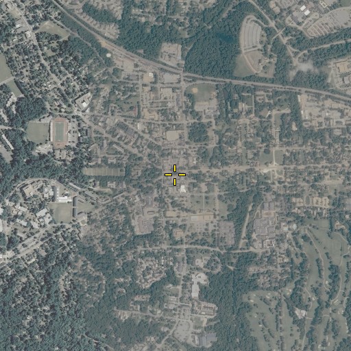 Aerial/Satellite Image of Williamsburg Theatre, VA