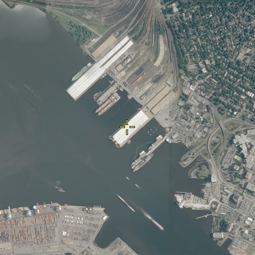 Aerial/Satellite Image of Pier P, VA