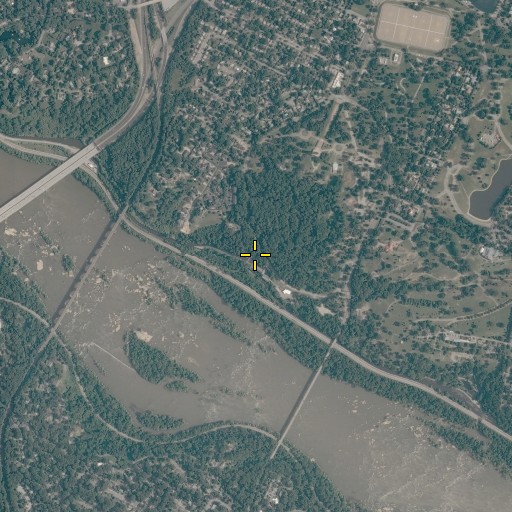 Aerial/Satellite Image of James River and Kanawha Canal Historic District, VA