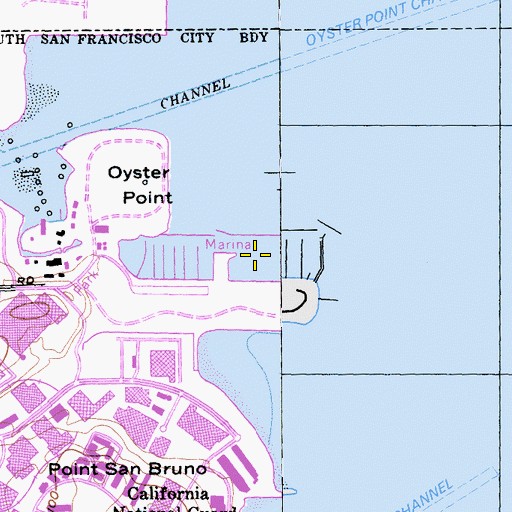 Topographic Map of East Basin, CA