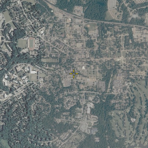 Aerial/Satellite Image of City of Williamsburg, VA