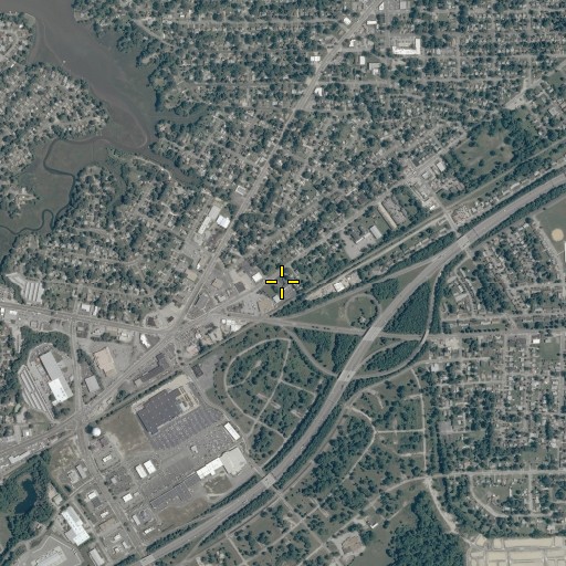 Aerial/Satellite Image of Alexander Baptist Church, VA