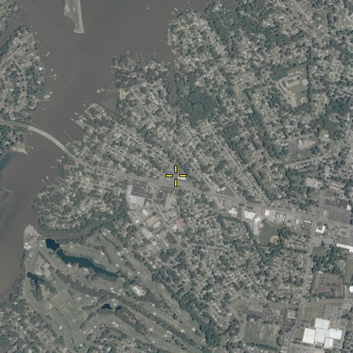 Aerial/Satellite Image of Holy Communion Lutheran Church, VA