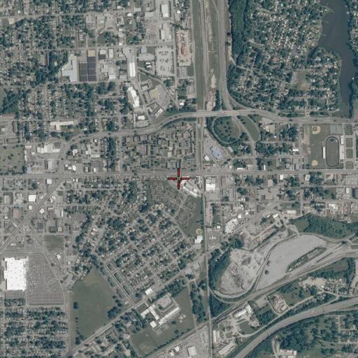 Aerial/Satellite Image of Mount Nebo Church, VA