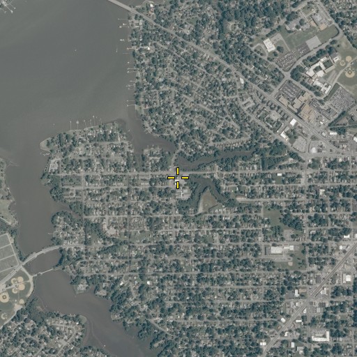 Aerial/Satellite Image of Westhaven Baptist Church, VA