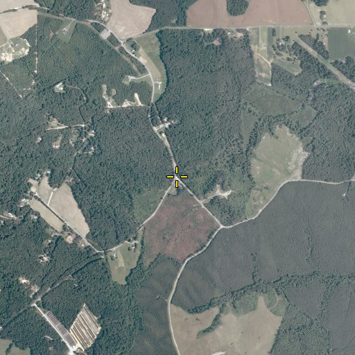 Aerial/Satellite Image of China Hill, VA