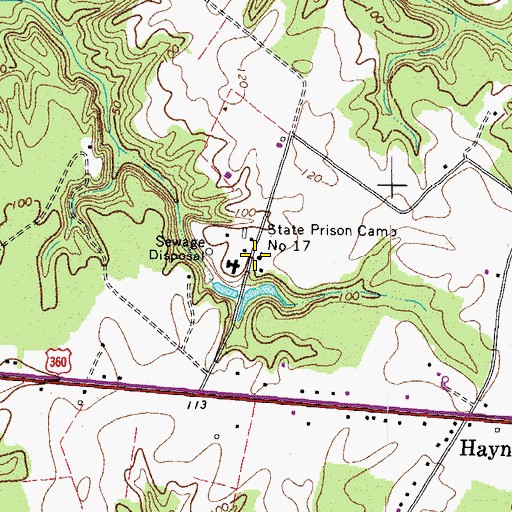 Topographic Map of Good Shepherd Mission, VA