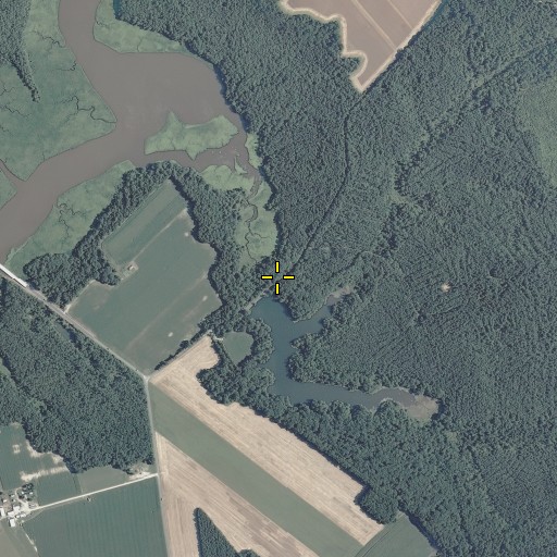Aerial/Satellite Image of Mount Airy Mill (historical), VA