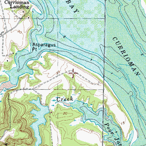 Topographic Map of Goodrich Farm, VA