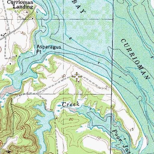 Topographic Map of Goodrich Farm, VA