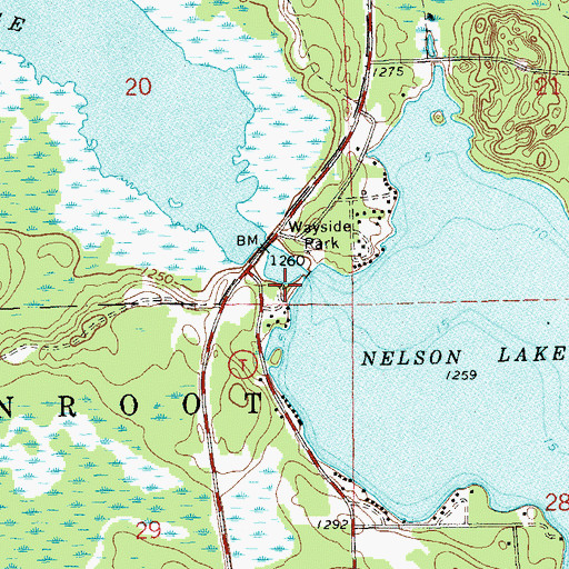Topographic Map of Totagatic 2 WP 239 Dam, WI