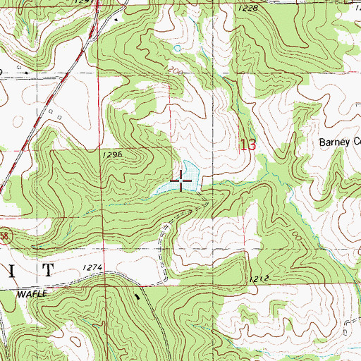 Topographic Map of 0.48 Reservoir, WI