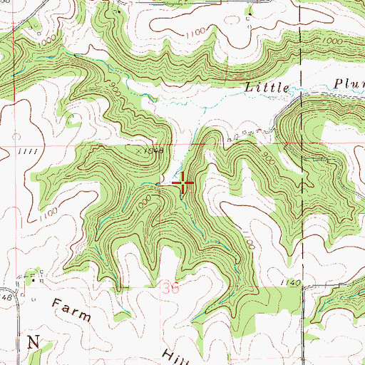 Topographic Map of Mason Marcks Forsythe 2 3WC78817a Dam, WI