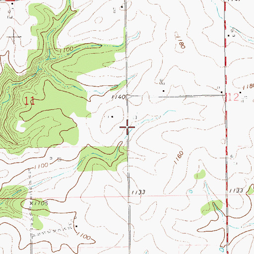 Topographic Map of Gilles G 9016 Dam, WI