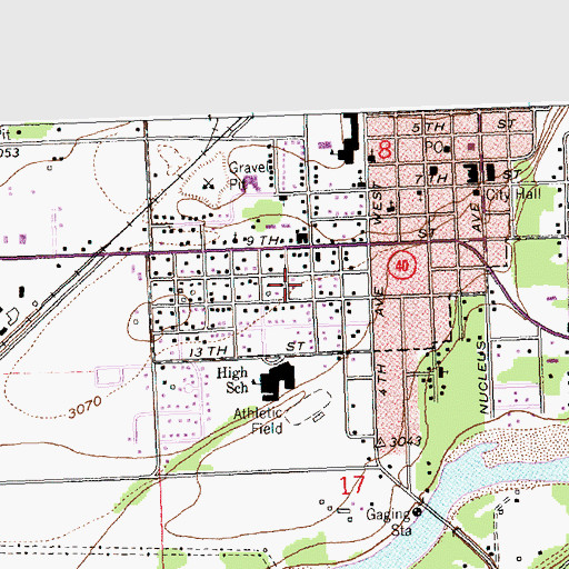 Topographic Map of Fellowship Alliance Church, MT