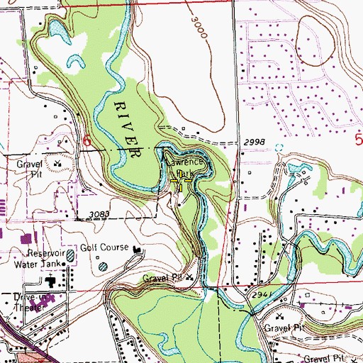 Topographic Map of Parkdale (historical), MT