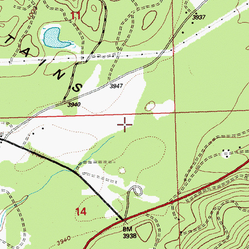 Topographic Map of Marion (historical), MT
