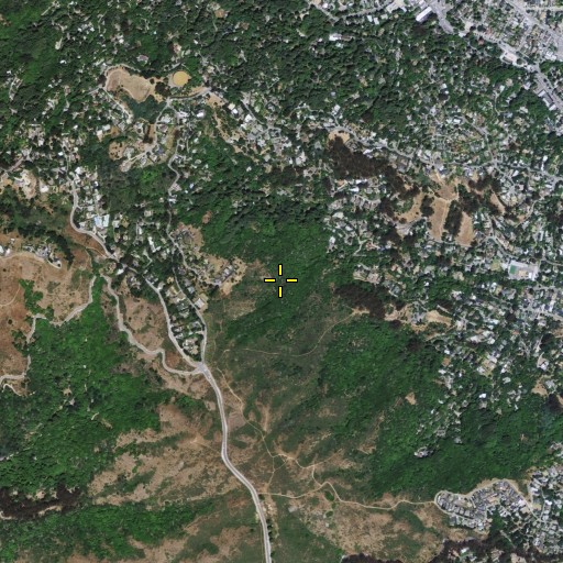 Aerial/Satellite Image of Eagle Trail, CA